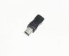 Набор деталей для сборки разъема вилка (штекер, male) mini-USB в корпусе: 5 контактов, пайка на кабель.
